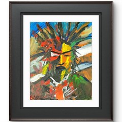 Chief Unique Abstract Expressionism Wall Art Canvas Board 11×14