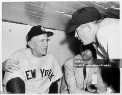 1951 OIL PAINTING OF „CASEY STENGEL“ 5 CONSECUTIVE WORLD SERIES TITLES „1949-53“