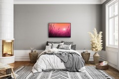 Original Art Sunset Painting „Timeless Tranquility“ by Justin Strom Framed Paint