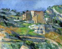 Paul Cezanne Houses in Provence Reproduction – Giclee Canvas/Paper/Stretched