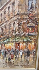 ANTOINE BLANCHARD FRENCH O/C PAINTING WITH PROVENANCE 23″1/2 BY 36″ MAGNIFICENT