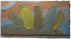 ORIGINAL OIL█PAINTING█VINTAGE█IMPRESSIONISM█ART REALIST SIGN ABSTRACT LANDSCAPE