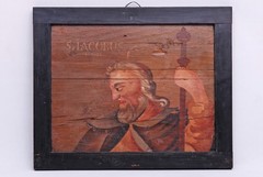 Antique Baroque Representation Apostle SEE Iacobus Maior Castle Schadeck Um 1600