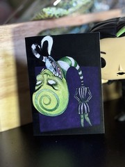 ACEO Original Art Print Beetle Who?