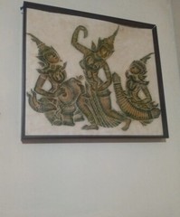 oriental charcoal art
