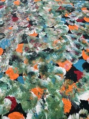 Bessie Pitjara 💕💕Aboriginal Art 72cm X 54cm COA Supplied BP2810-A