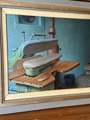 Jacob Glushakow Maryland Baltimore Oil On Board.