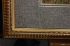 FRAMED MATEED CLAUDE MONET VINTAGE 1950’S COLOR PRINT OF “ L’ETE SUMMER (1874) „