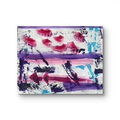 Colorful Signed Art 11X 14″ Neo Impressionist Acrylic Painting Loose Paper