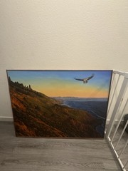 TIMOTHY D DIXON „Sunset Cliffs „ORIGINAL OIL PAINTING SIGNED NAPA SONOMA VALLEY