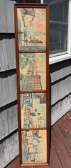 HOWARD NOEL WATSON (PA Listed 1929-2022) 4 Framed Watercolor Paintings Camden NJ
