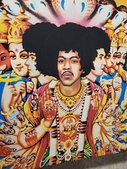 Jimmy Hendrix Authentic Hendrix 17×17 Wall Painting On Canvas By Funky People