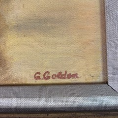 Vtg Original Oil On Canvas Wood frame 13×16” Sitting child girl 1970’s signed