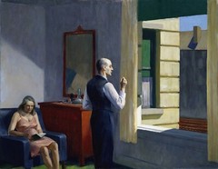 Hotel by a Railroad Painting by Edward Hopper Reproduction