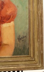 Eleanor Weeden (1898-1984) Portrait of a Edith Morris LaCroix, 1937