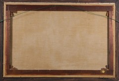 original antique CLARENCE HENRY ROE 1850-1909 signed oil painting landscape