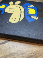 Hand painted acrylic By Sloane Designs On Canvas Great Gift!!