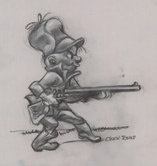 CHUCK JONES Elmer Fudd Warner Bros Character Giclee Lt Ed of 120 on paper
