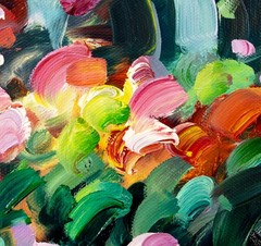 Lisandro Baylon (Argentina,US,1951-?) oil painting 136981