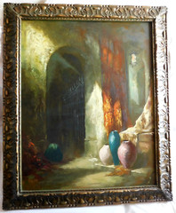 FINE VINTAGE SIGNED ORIGINAL IMPRESSIONISM OIL PAINTING