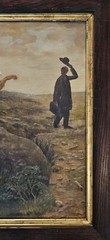 Very Rare Signed Original De Grasse 1904 Painting, 1900’s Art, Original Picture