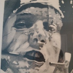 1976 Neil Armstrong Charcoal Drawing Of Iconic Image Signed By J. Wallace „76“