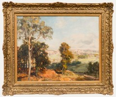 Frederick Stead (1863-1940) – Early 20th Century Oil, Across the Autumn Dales