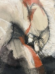 🔥 Fine Vintage 1968 Mid Century Lyrical Abstract Modern Art Painting, Jim CORTE