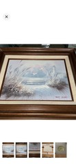 Oil Painting Framed 7.5″x9.5″ Signed