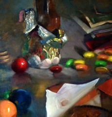 Happy Easter 40×30 in. Original Oil canvas Hall Groat II