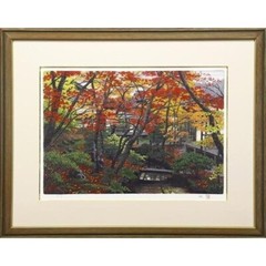 Kei Shibusawa „Joshiki Kosai“ Lithograph No. 10 Hand-drawn signature Certificate
