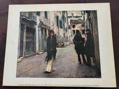 Street In Venice by John Singer Sargent (1882) Framed Giclee Print No. 1658
