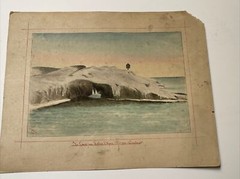 ANTIQUE PAINTING COLLECTION 1910’S SIGNED MORRIS DATED LANDSCAPE HISTORIC SITES