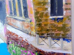 oil on canvas paintings original signed 15,5X19,5 in