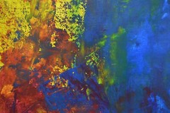 Mark Little Original ￼Professional Painting 84”X62” (7 Foot) Abstract Modern XL