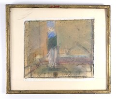 DON PERLIS 1968 Pastel on Paper – From the Estate of ROBERT ANDREW PARKER