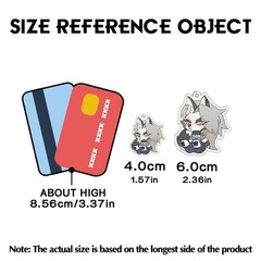 Roxy Maid Uniform Waifu Keychain Novelty Key Chains Unique Bag Ornament Giftidea