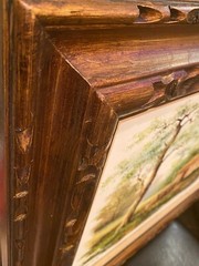 Catherine Parker Melton (American), VTG Mid-20 C Original O/C „Rural Landscape“!