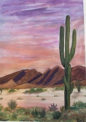 Yuma Foothills Painting