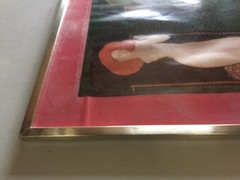 Paint Reproduction !!Printed!! 32.5/48.5 And Framed 46/62 See Photos Ref3