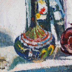 Mark Ford – 20th Century Oil, Ceramic and Pomegranate