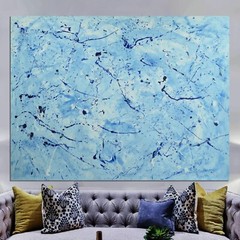 Jackson Pollock ￼style Professional Painting 84”X62” (7 Foot) Abstract Modern XL