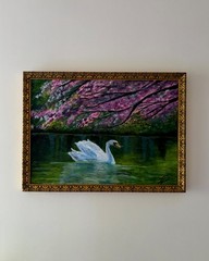 Painting – Stillness Beneath Bloom