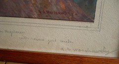 PENCIL SIGNED LITHOGRAPH PRINT FAMOUS LISTED, CALIFORNIA CALIF CA, WARSHAWSKY