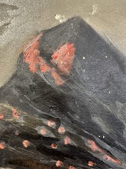 Oil On Canvas: Elegant By Veil c. 1890-1900 Belle Epoque Impressionism