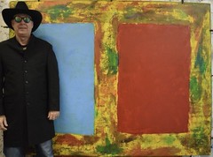 Mark Rothko Style Giant Canvas Painting 84”X62” (7 Foot) Abstract Modern XL XXL