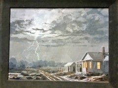 Rare 19th century art J S Willis Oil Painting 11 1/2 x 8 1/2 framed 16x 1