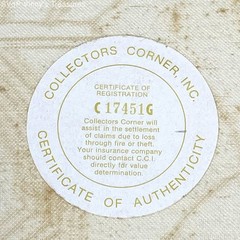 VTG 80s Michael Fishel Black Cat Calla Lily Art Deco Style Frame Painting Signed
