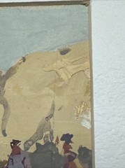 JOSEPH STAHLEY PAINTING AMERICAN REGIONALISM IMPRESSIONISM COWBOY RODEO FAMOUS