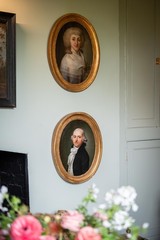 Framed 18th Century Oil – Portrait of a Lady with a Ferronnière
